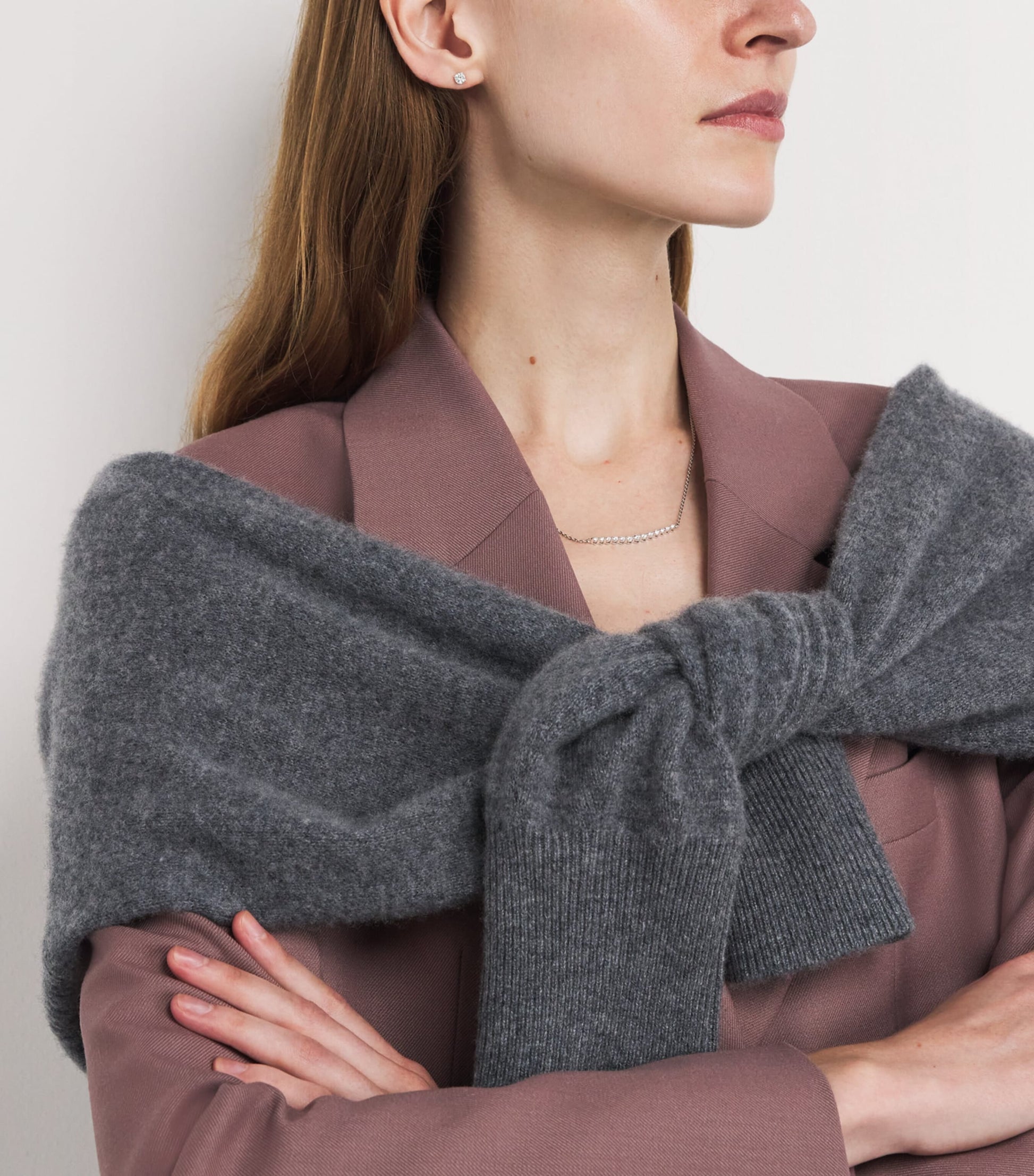 White Gold and Diamond Stud Earrings (0.50ctw)