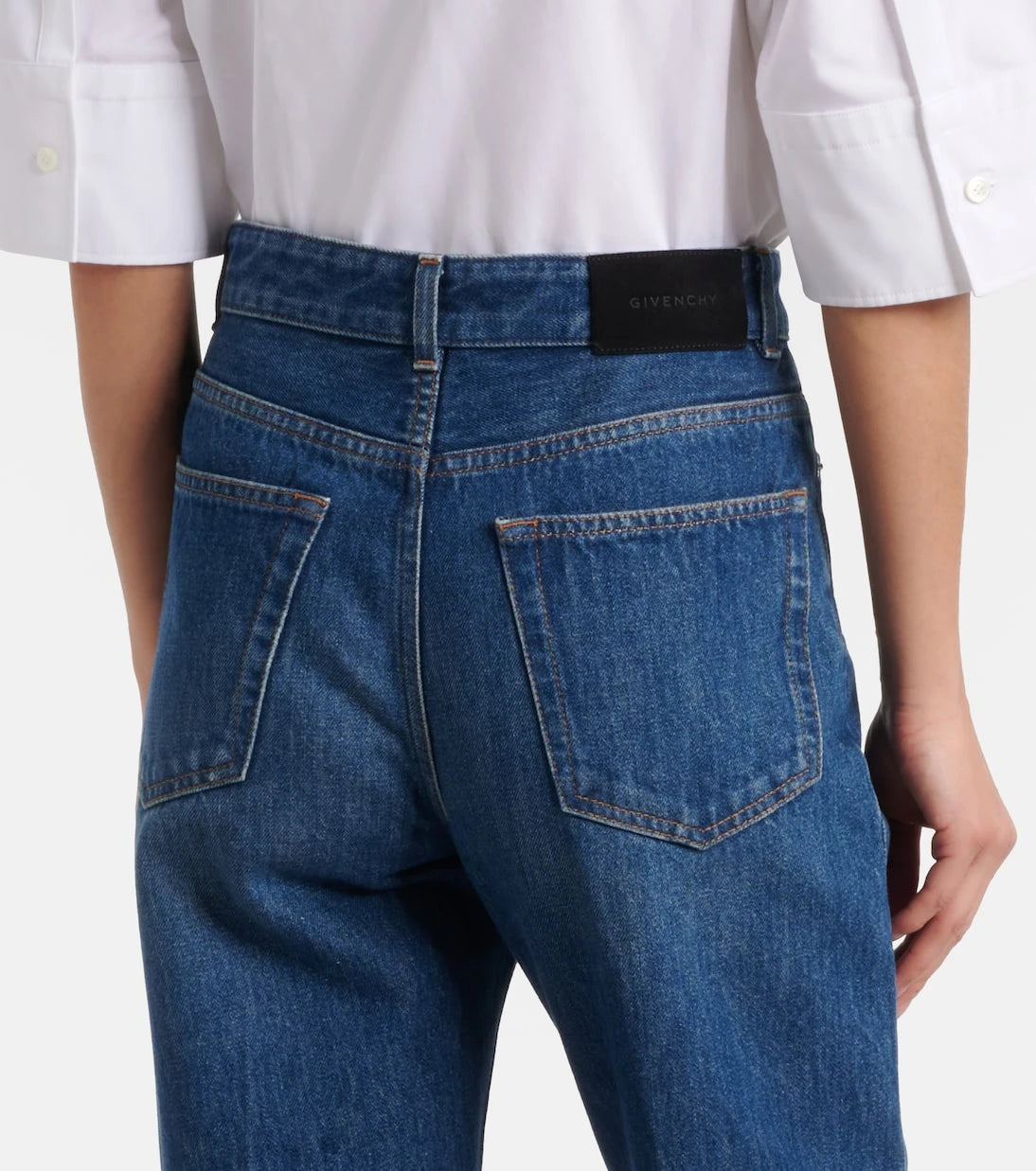 Givenchy - Mid-rise straight jeans
