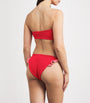 Gingham-Trim Jean Bikini RED/RED GINGHAM