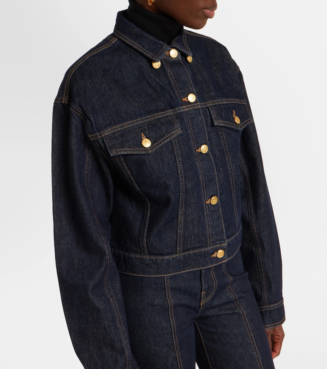 Ulla Johnson - Agata caped denim jacket
