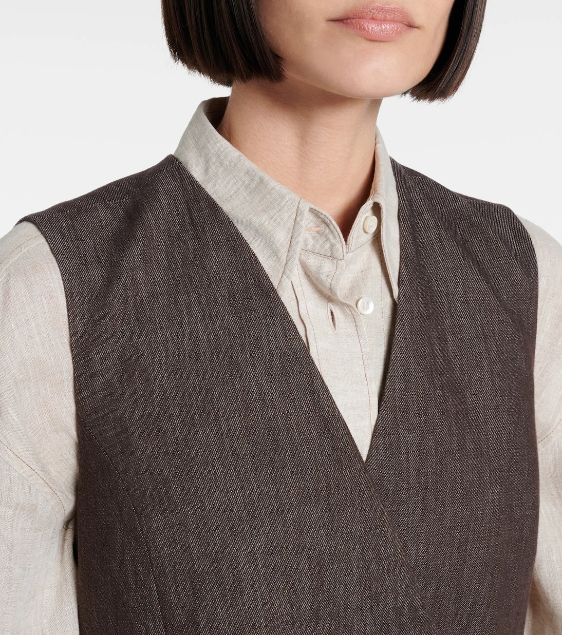 Brunello Cucinelli - Cotton vest