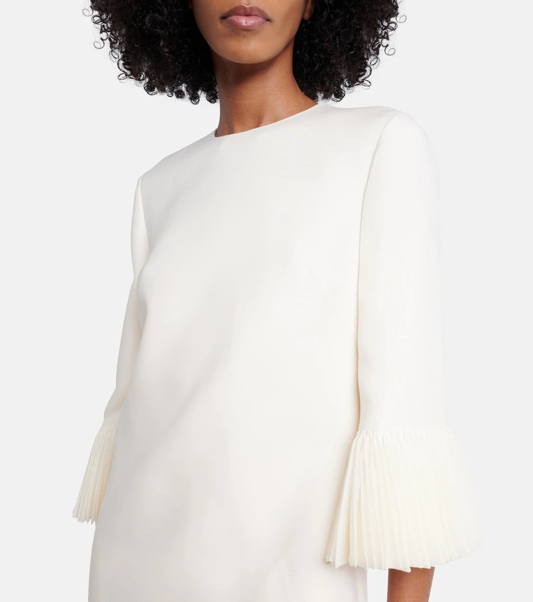 Valentino - Wool and silk minidress