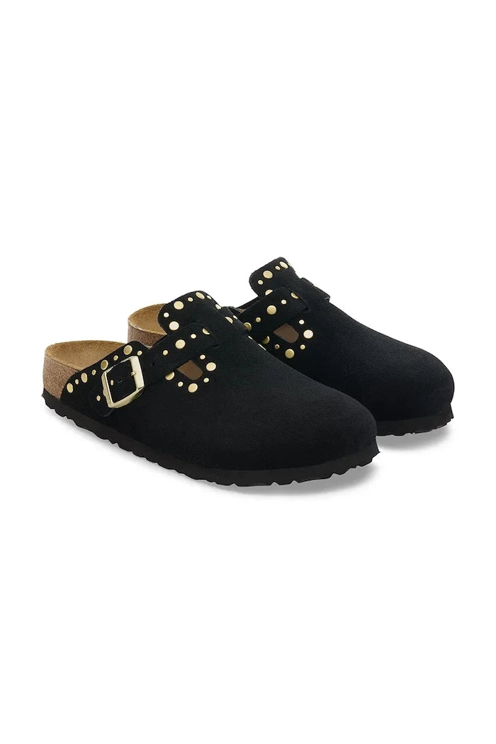 Birkenstock Boston Rivet Süet Terlik