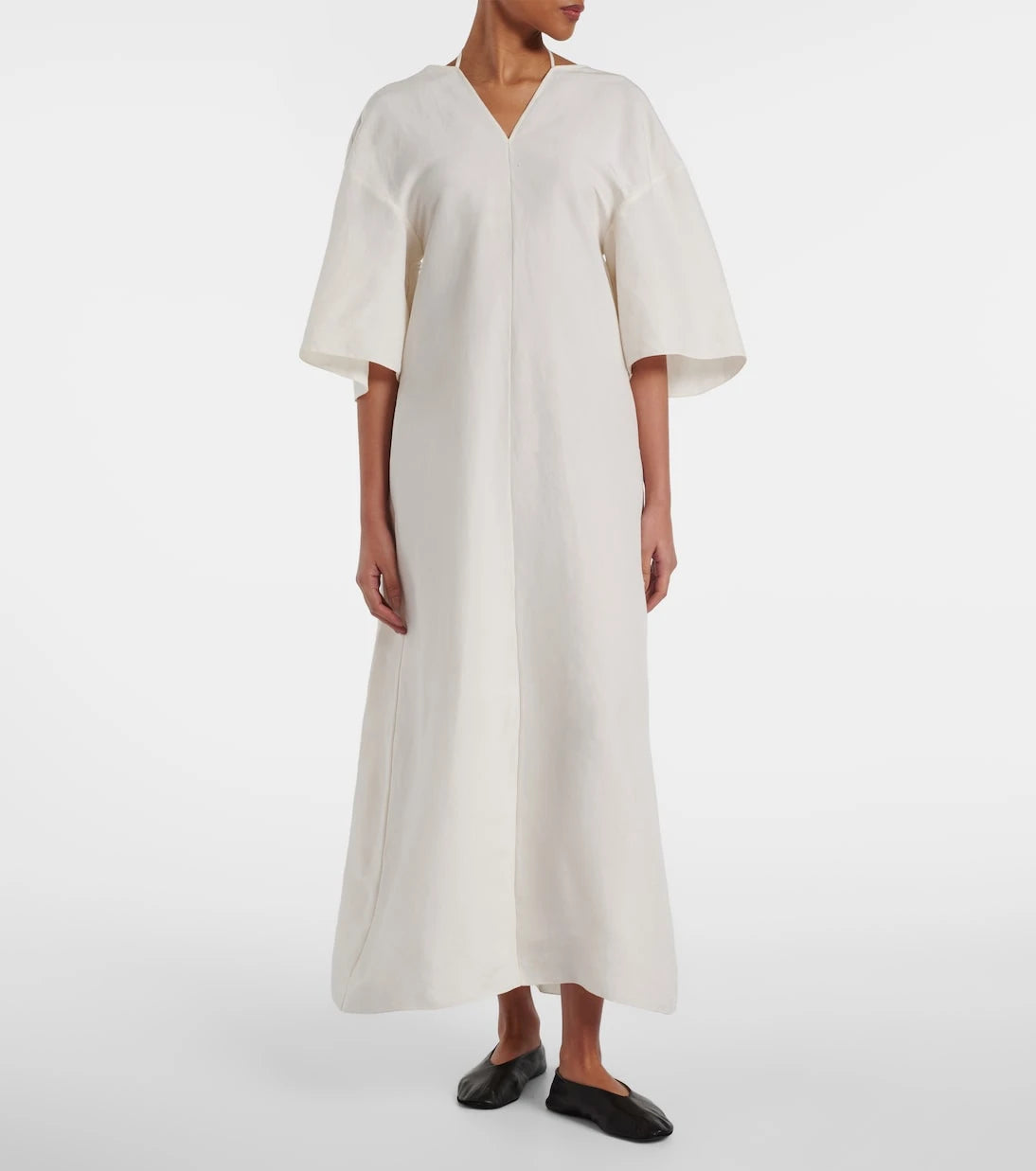 The Row - Mia open-back silk maxi dress