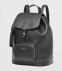 Aspinal Of London Black Small Leather Hudson Backpack