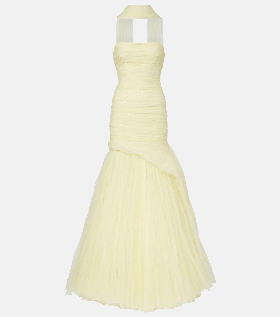 Marmar Halim - Tulle bustier gown