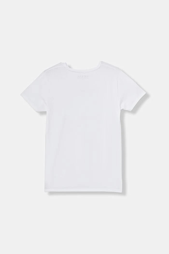 Guess Çocuklar için pamuklu elastanlı tişört