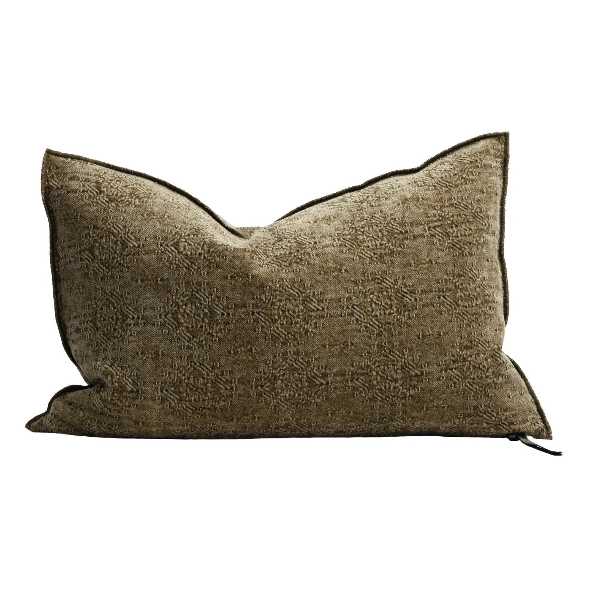 Maison de Vacances - Jacquard Kilim Vice Versa Cushion | Bronze