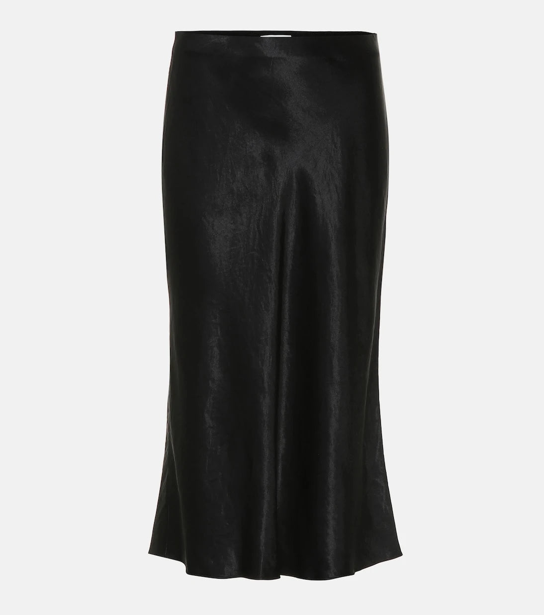 Vince - Satin slip midi skirt
