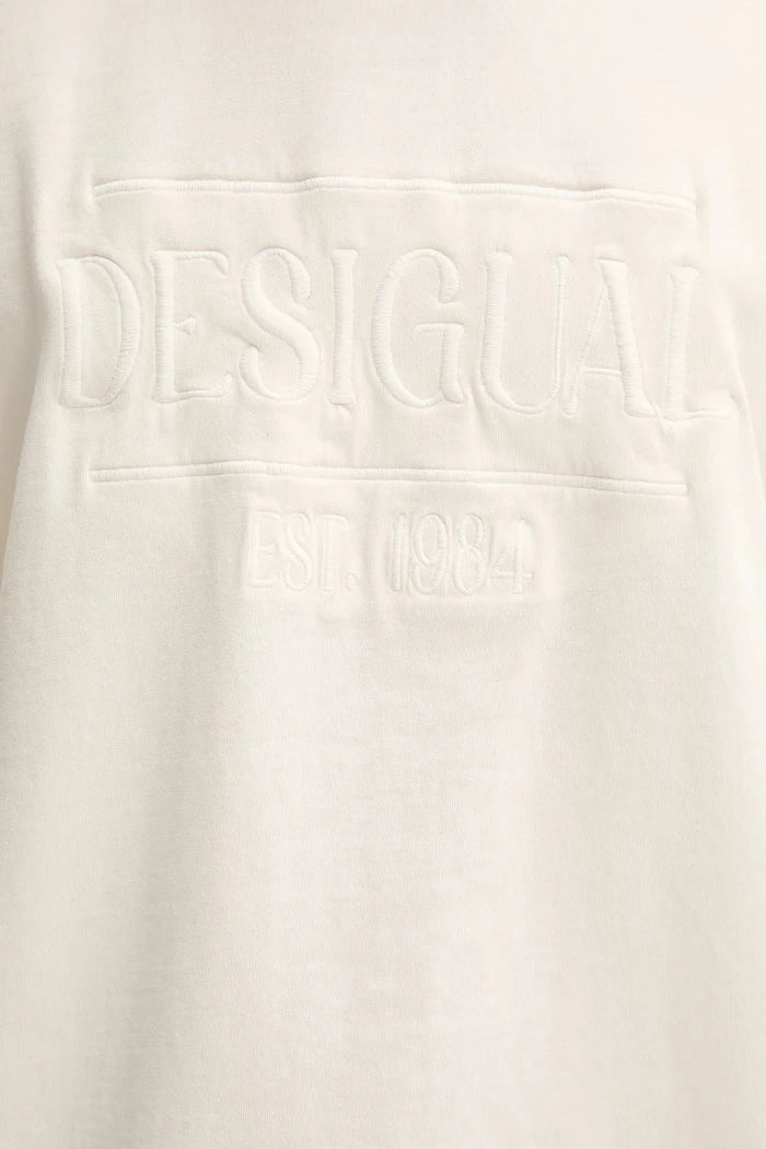 Памучна тениска Desigual WASHINGTONEC