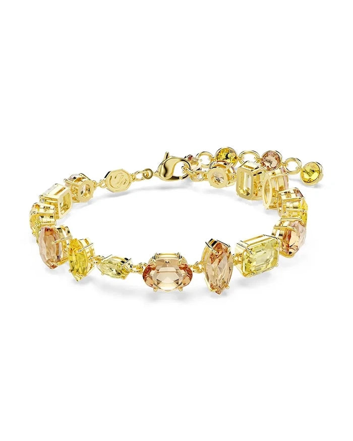 Swarovski kadın altın kaplama Swarovski kristalli GEMA bileklik