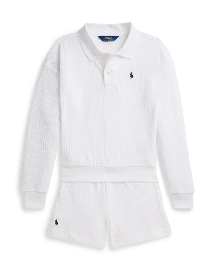 Polo Ralph Lauren çocuklar için pamuklu takım