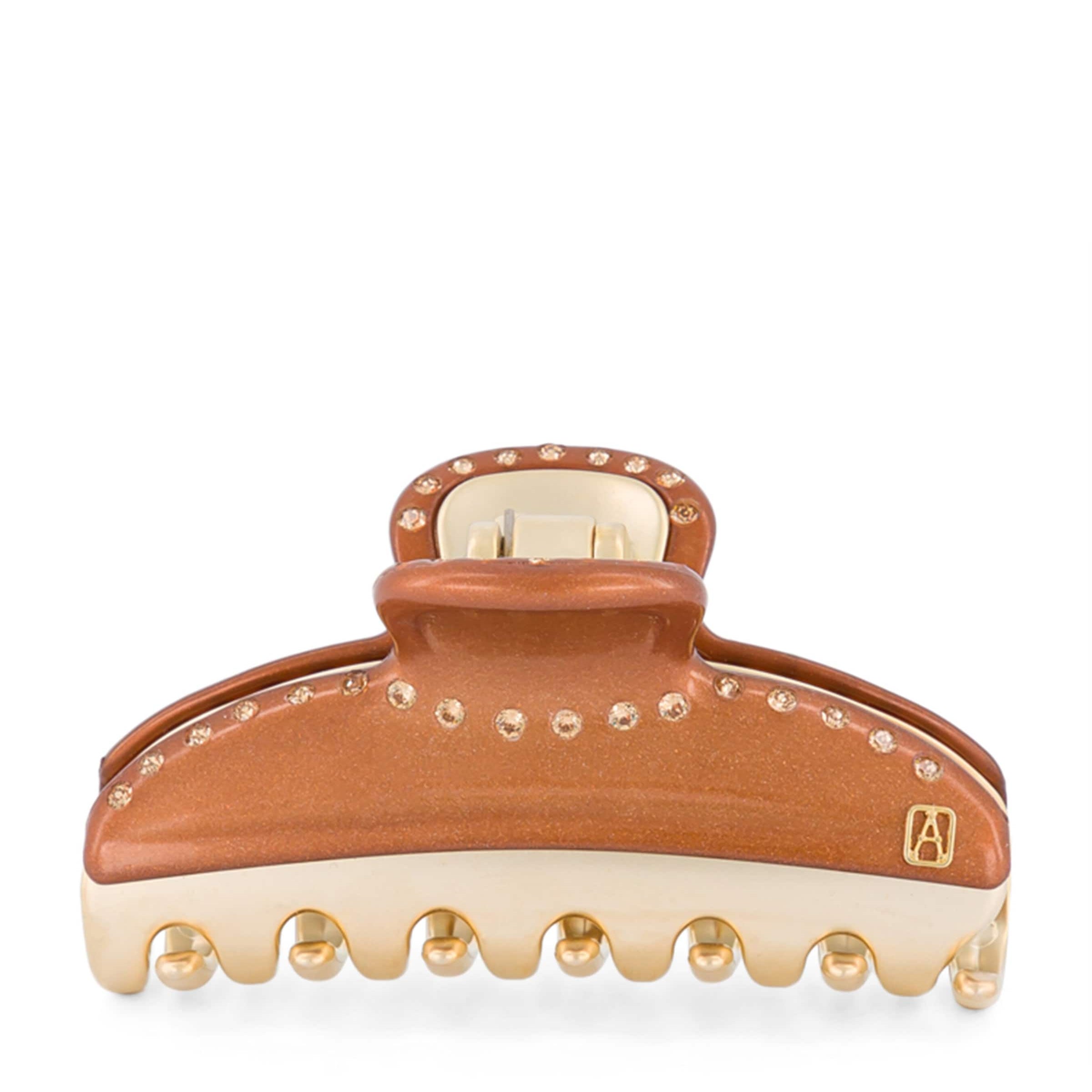 Alexandre de Paris Gold-Plated Claw Hair Clip