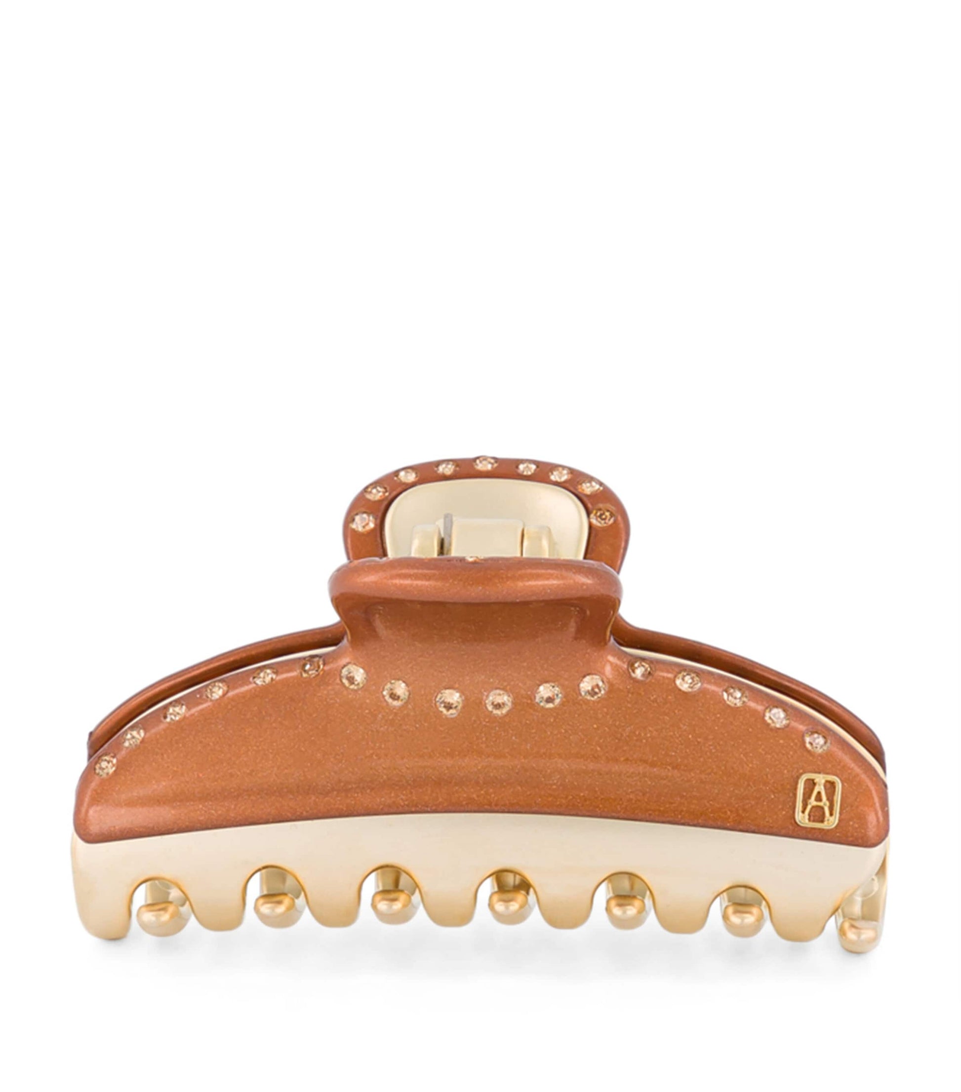 Alexandre de Paris Gold-Plated Claw Hair Clip