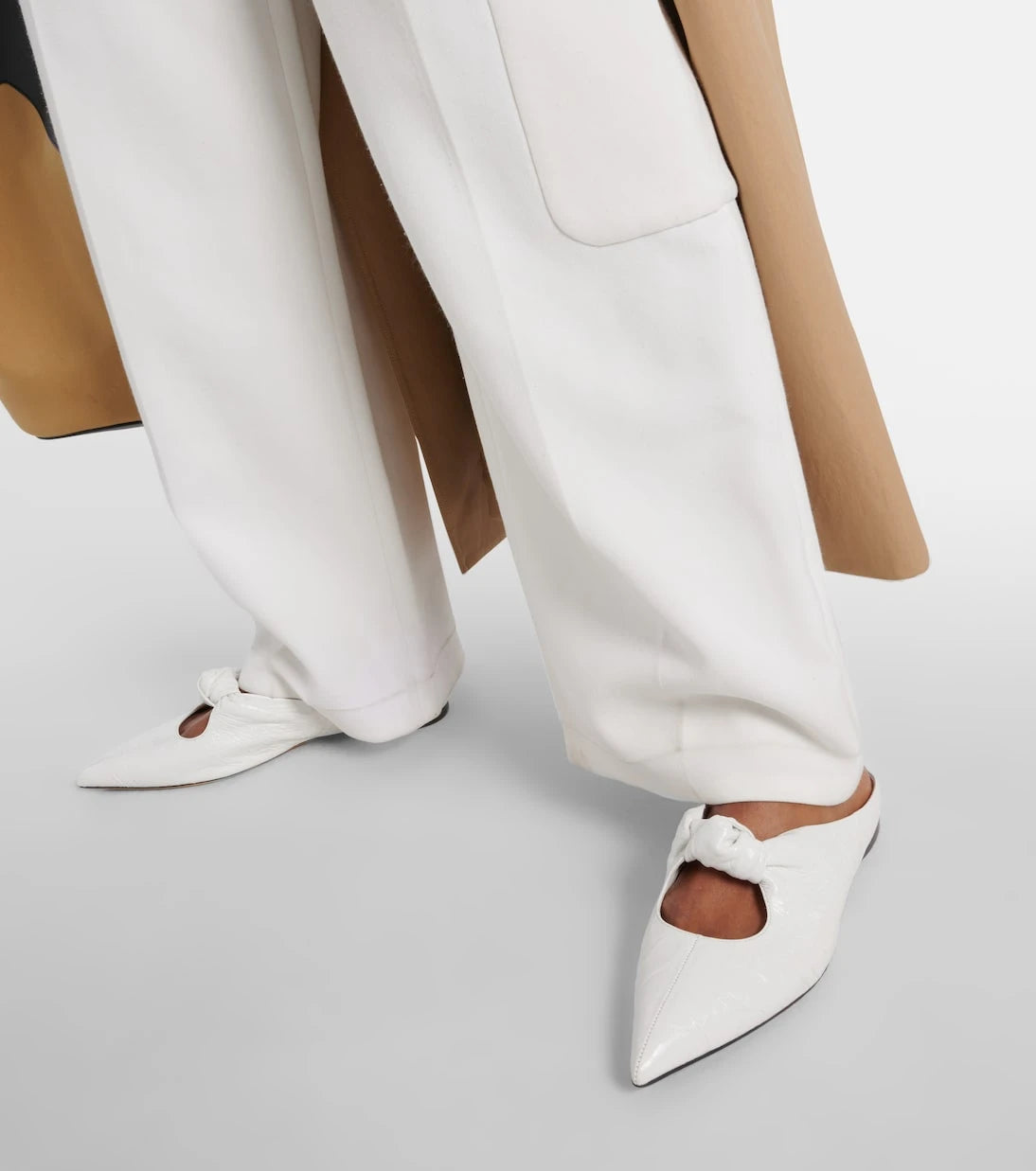 Khaite - Rowan leather flats
