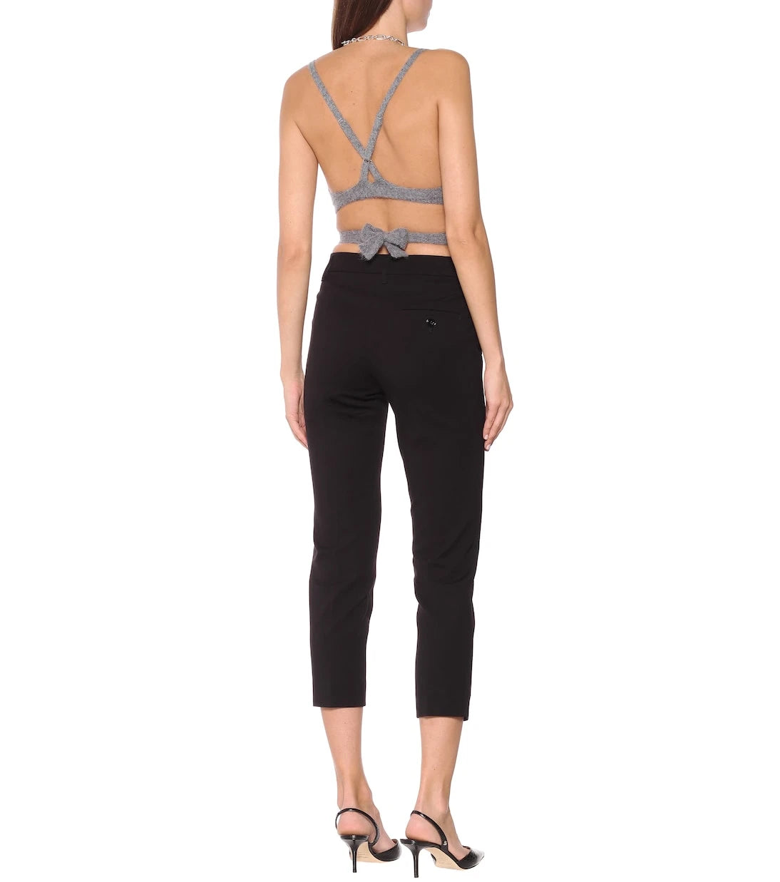 Dorothee Schumacher - Alpaca and wool-blend cropped top