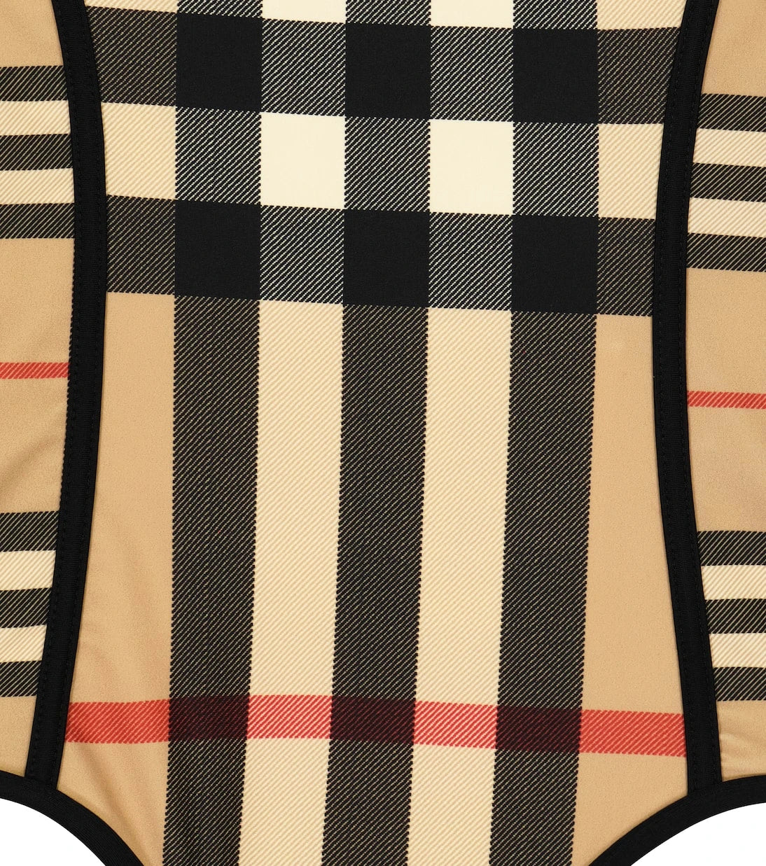Burberry Kids - مايوه بنقشة كاروهات من بربري