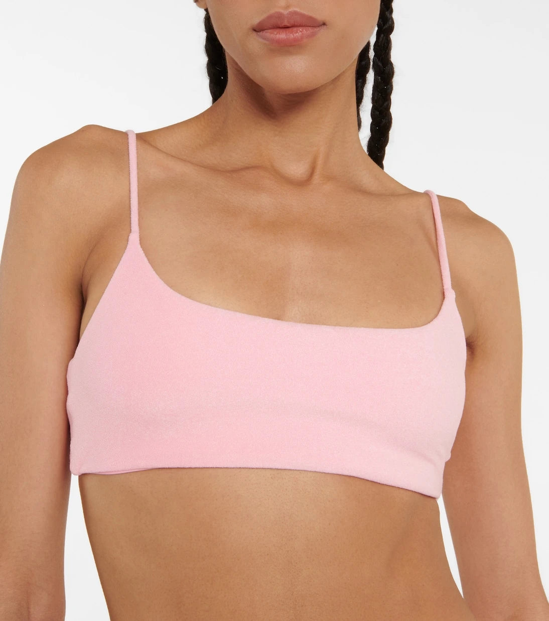 Jade Swim - Muse Scoop terry bikini top
