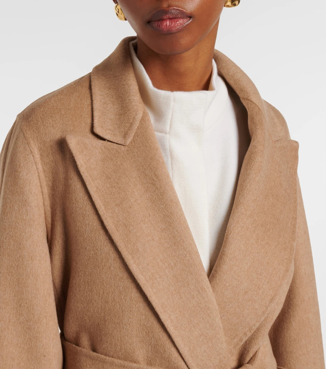 Max Mara - Belted camel hair coat