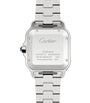 Large Steel Santos de Cartier Watch 39.8mm