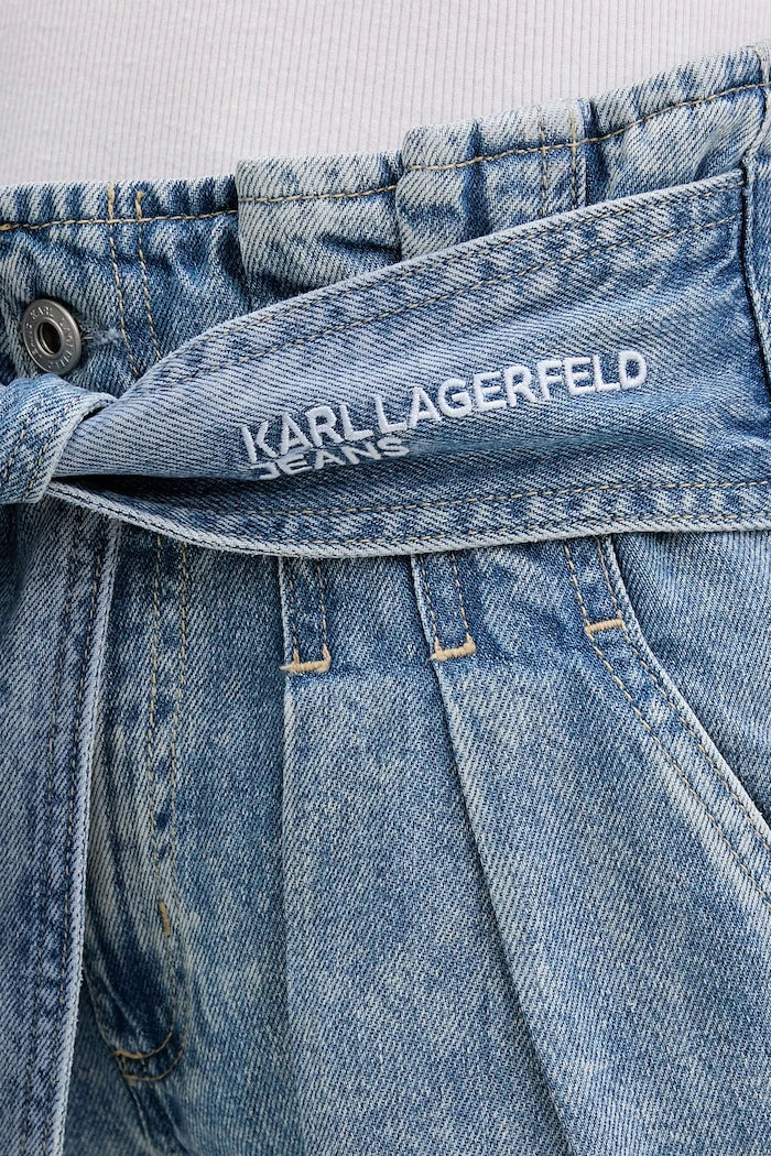 Дънков къс панталон Karl Lagerfeld Jeans