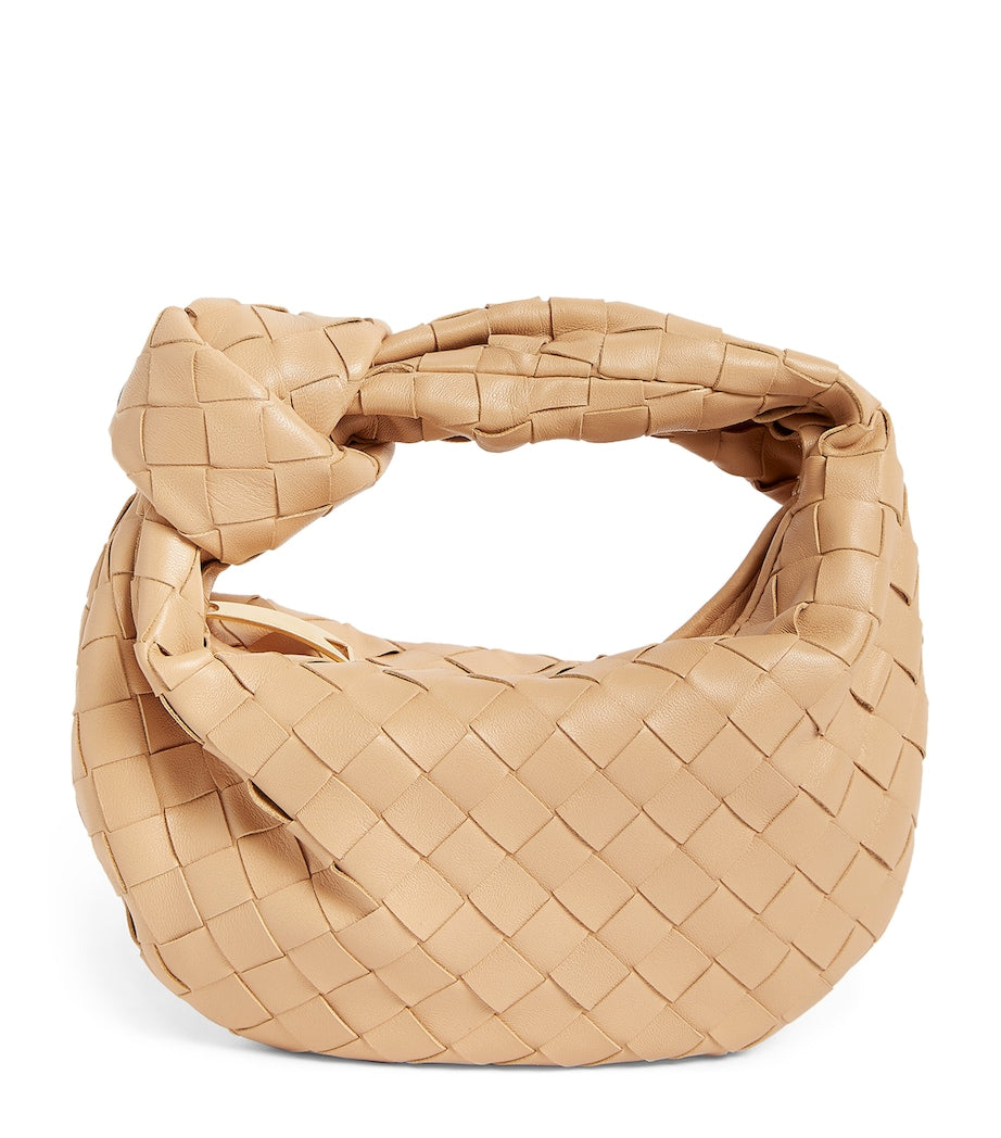 Mini Leather Jodie Bag ALMOND-GOLD