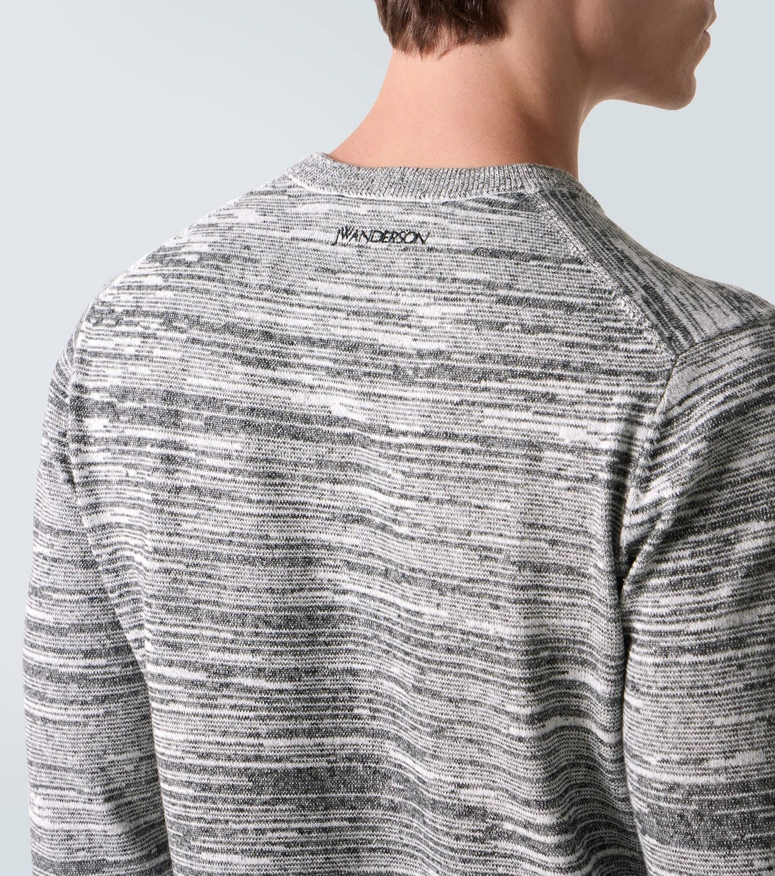 JW Anderson - Cotton and linen-blend Henley shirt