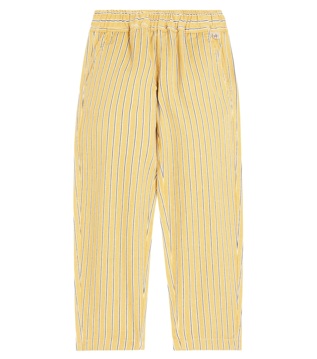 Il Gufo - Striped cotton twill pants