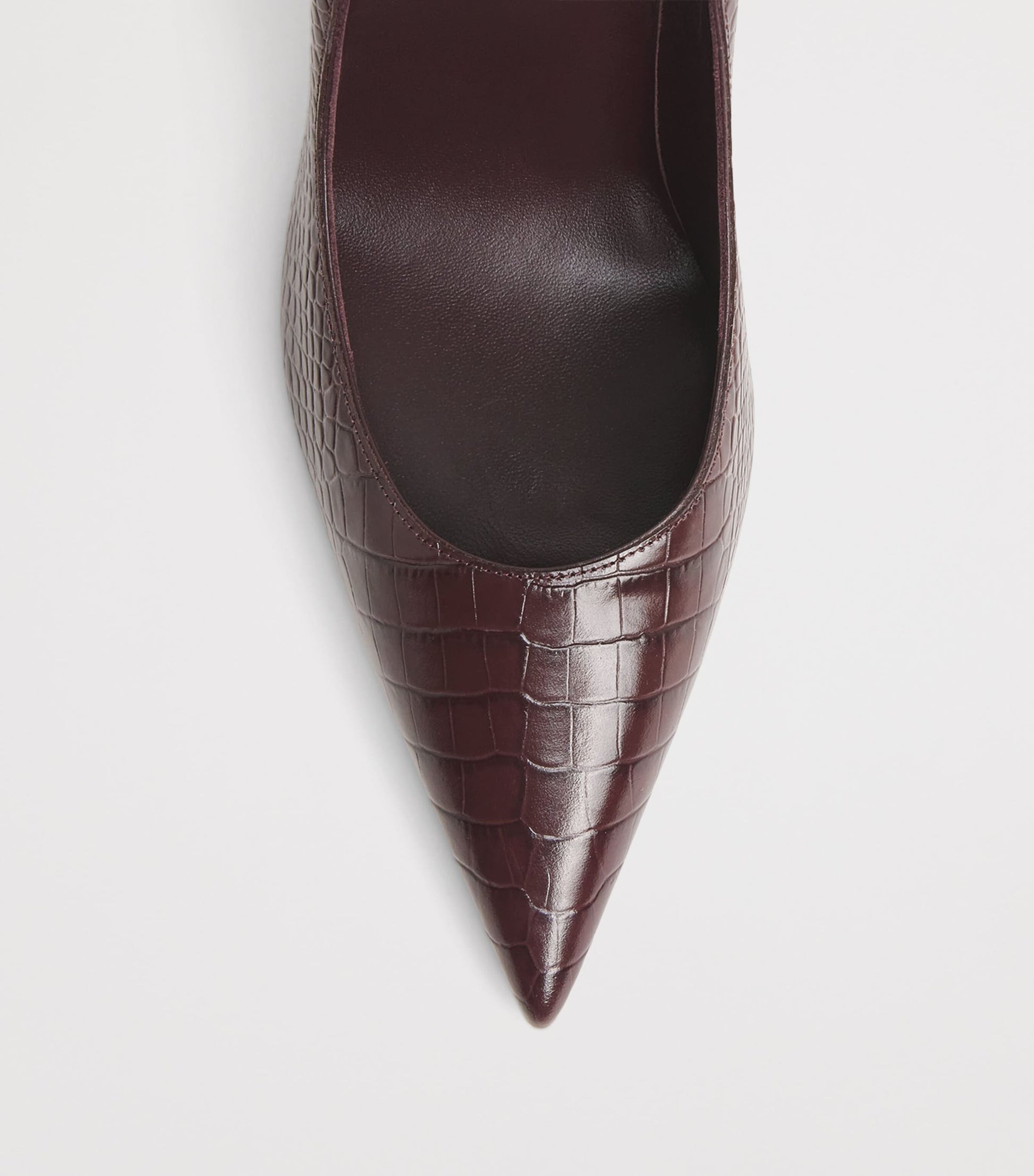 Christian Louboutin Red Miss Z Alligator-Embossed Leather Pumps 100