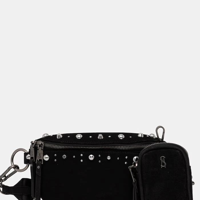 Steve Madden kadın süet bel çantası Bclaro