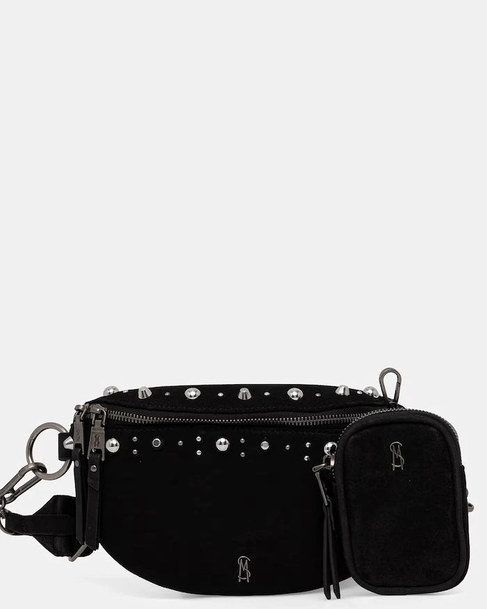 Steve Madden kadın süet bel çantası Bclaro