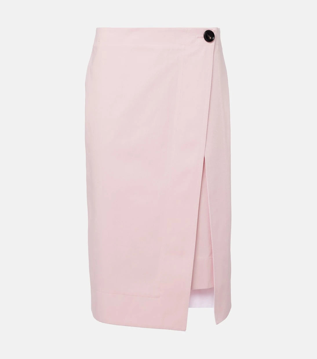 Bottega Veneta - Cotton twill midi skirt