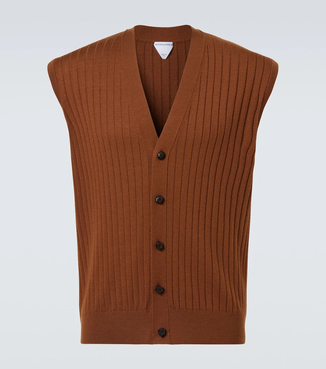 Bottega Veneta - Ribbed-knit wool sweater vest