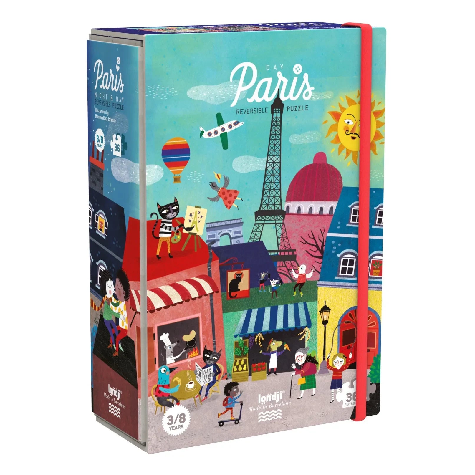Londji - Reversible Night/Day Paris puzzle