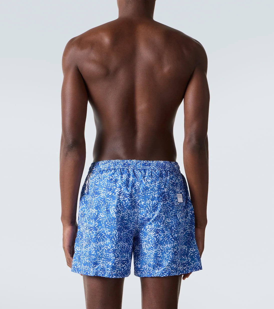 Fedeli - Madeira printed swim trunks