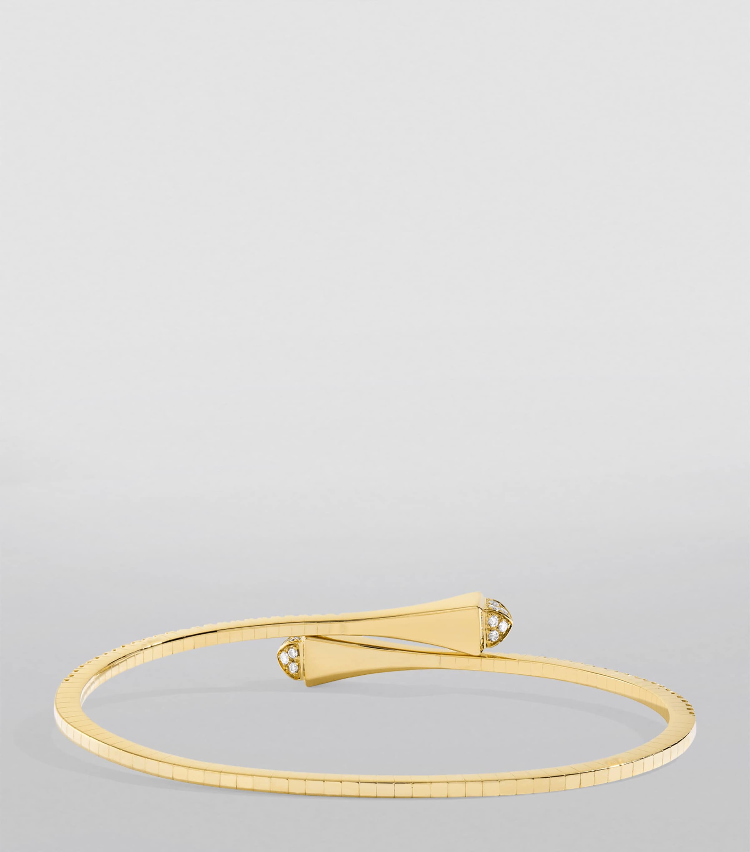 MARLI New York Yellow Gold and Diamond Cleo Slim Bracelet