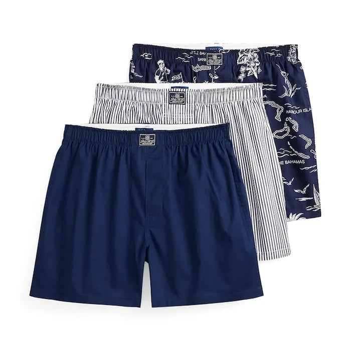 Polo Ralph Lauren боксерки мъжки от памук 3 броя