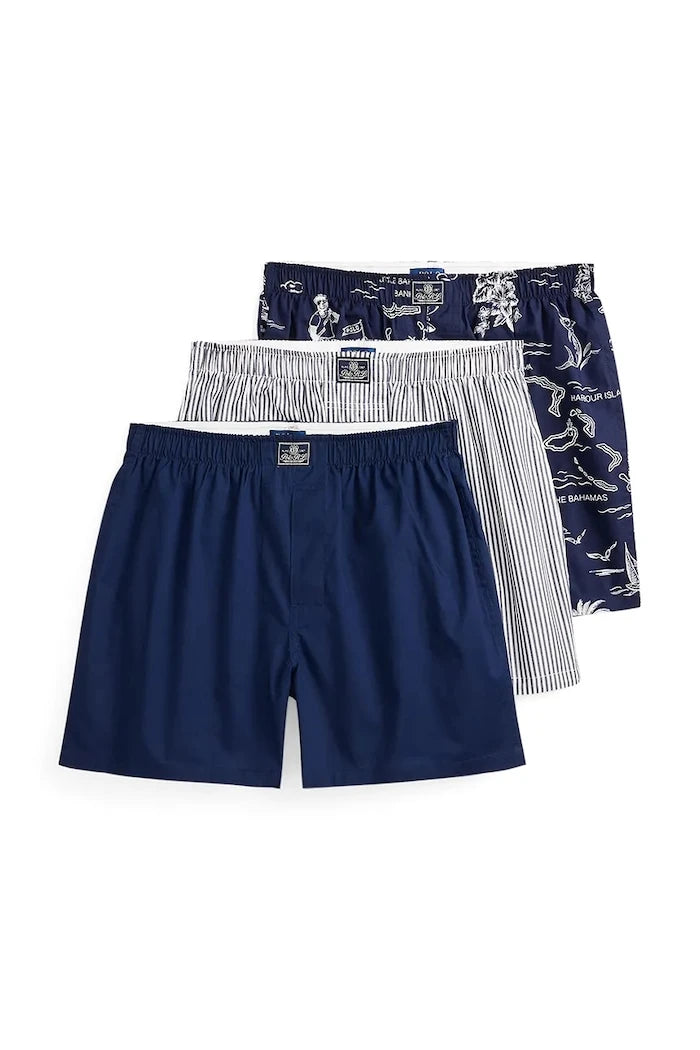 Polo Ralph Lauren боксерки мъжки от памук 3 броя