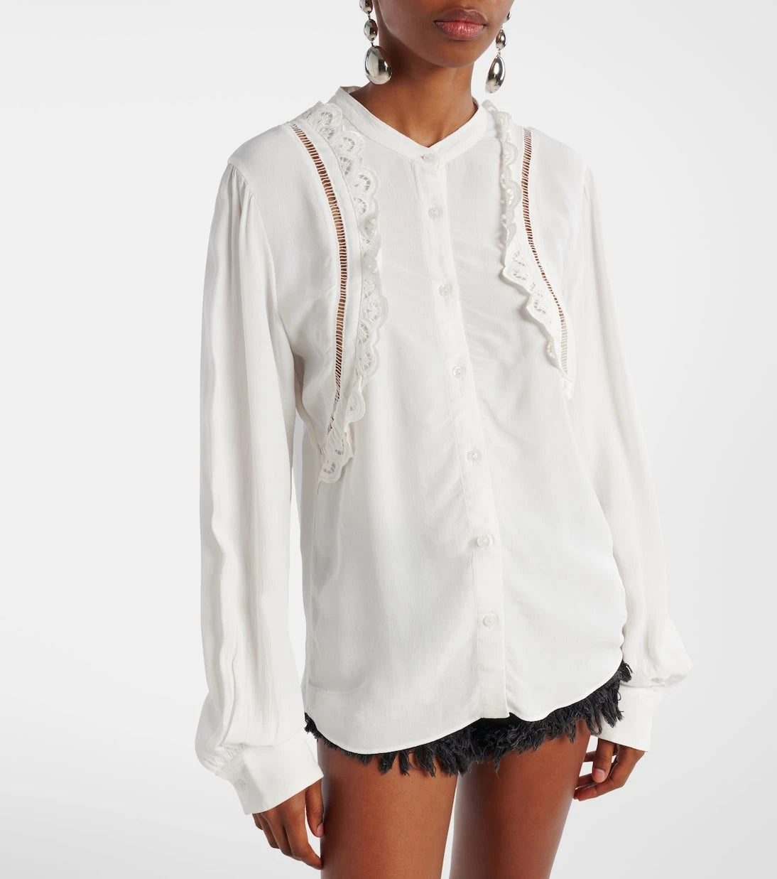 إيزابيل مارانت - بلوزة Filippa بتطريز أنجليز