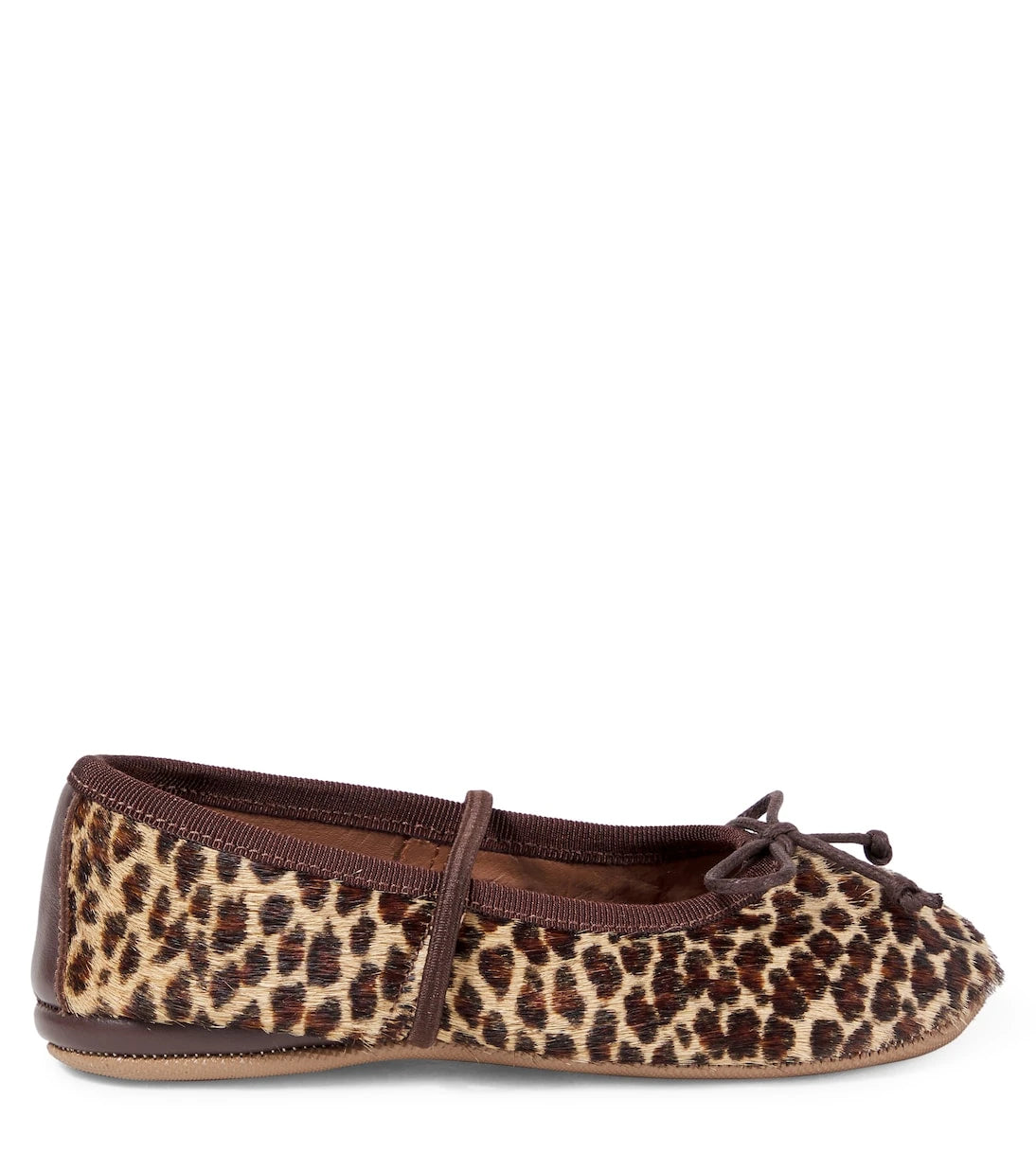 PèPè - Leopard-print calf hair ballet flats