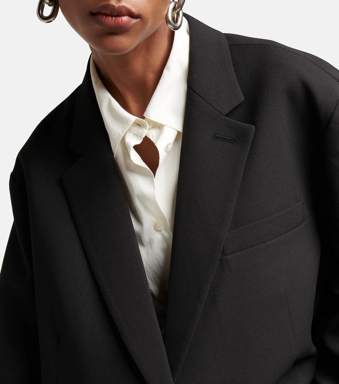 The Frankie Shop - Bea twill blazer