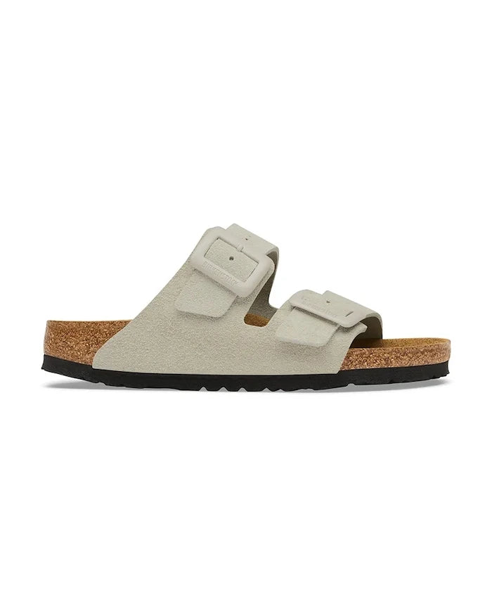 Birkenstock Kadın Süet Terlik Arizona Suede Cushion Buckle