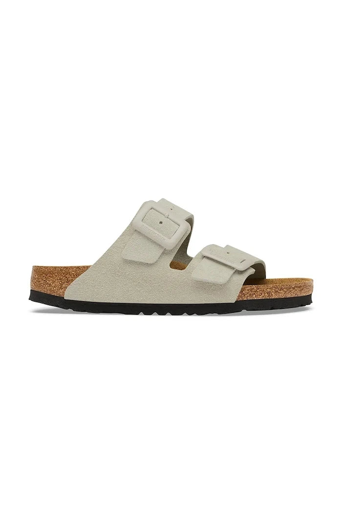 Birkenstock Kadın Süet Terlik Arizona Suede Cushion Buckle