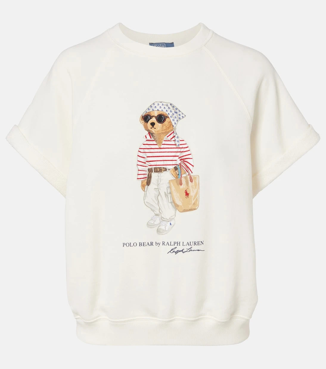 Polo Ralph Lauren - Polo Bear cotton-blend top