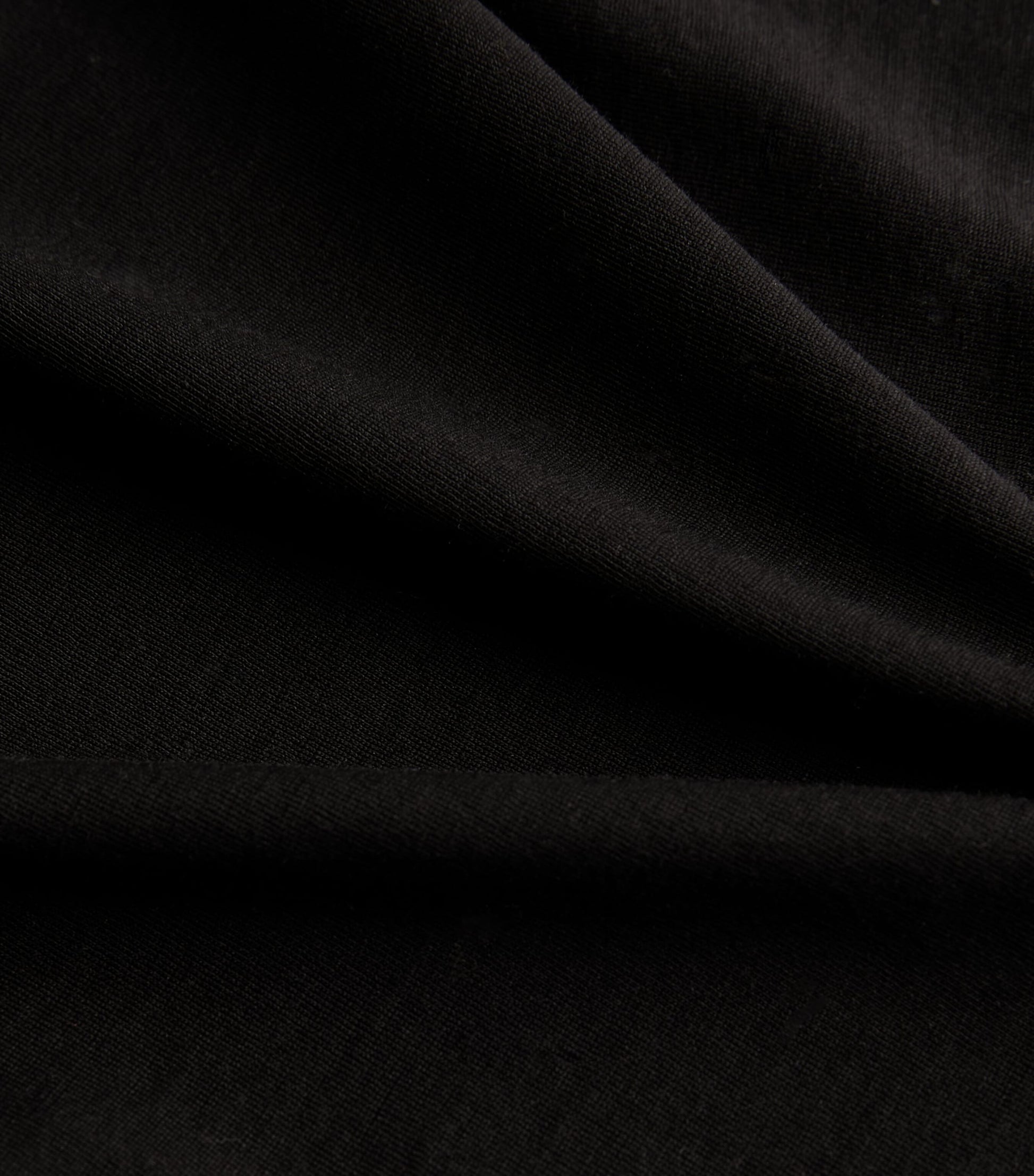 Vince Black Pima Cotton Essential T-Shirt