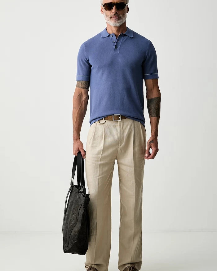 Hackett London erkek pamuklu yakalı polo tişört