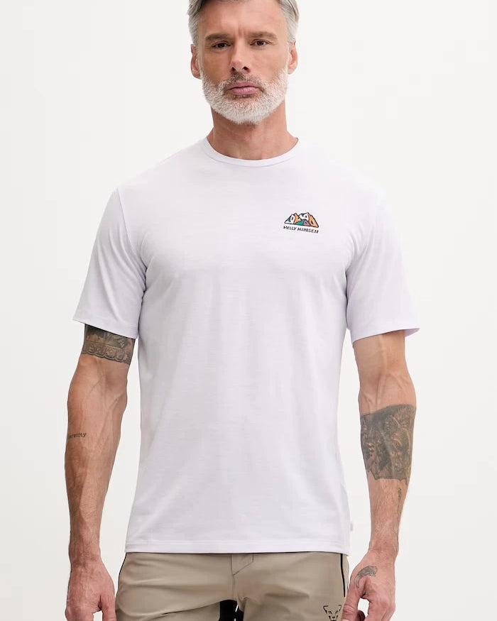 Helly Hansen erkek spor tişörtü SKOG RECYCLED GRAPHIC