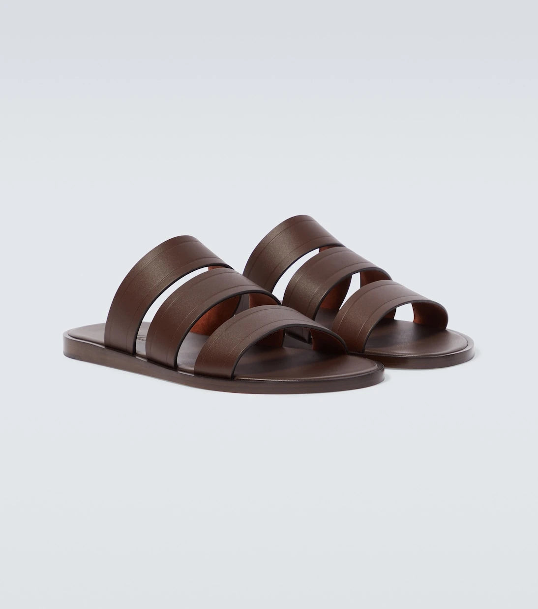 Loro Piana - Naha leather slides