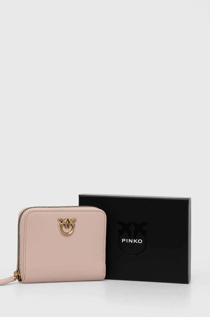 Pinko портфейл дамски от кожа