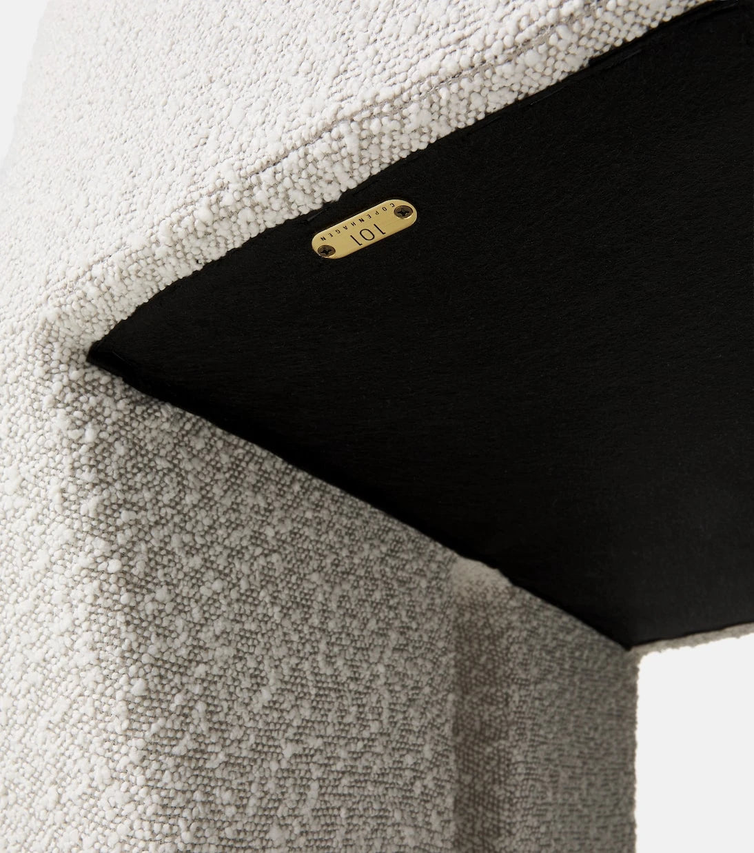101 Copenhagen - Sculpt bouclé stool